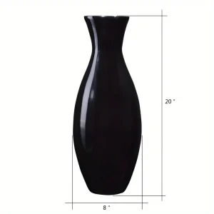 Handcrafted 20-Inch-Tall Bamboo Floor Vase