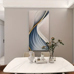 Canvas Art with Wood Frame