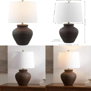 LED Ceramic Table Lamp
