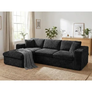 105"  Couch L-Shaped Chaise