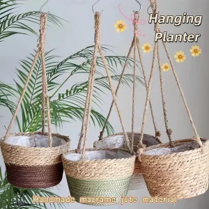Hanging Macrame Basket