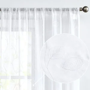 White Sheer Curtains