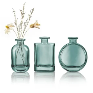 Glass Bud Vase Set of 3
