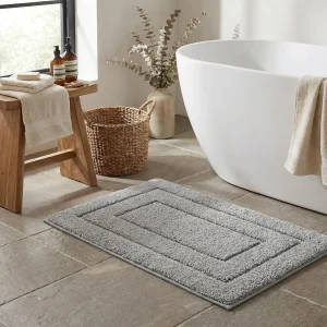 Gray Bathroom Rug 32x20