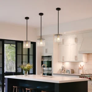 Crystal Glass Pendant Hanging Lamps