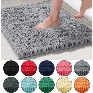 30"x20" - Soft Chenille Bath Mat