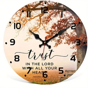 Round Wall Clock