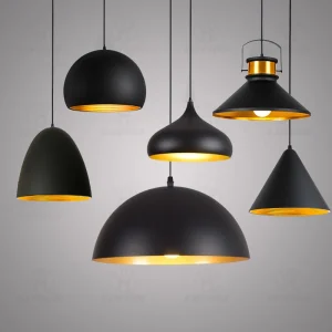 Nordic Black Ceiling Pendant Lamp