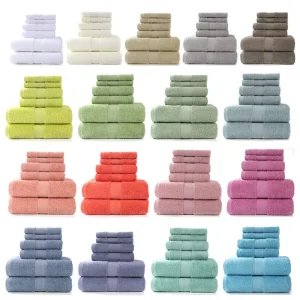 6PCS / 3PCS Cotton Towel Set
